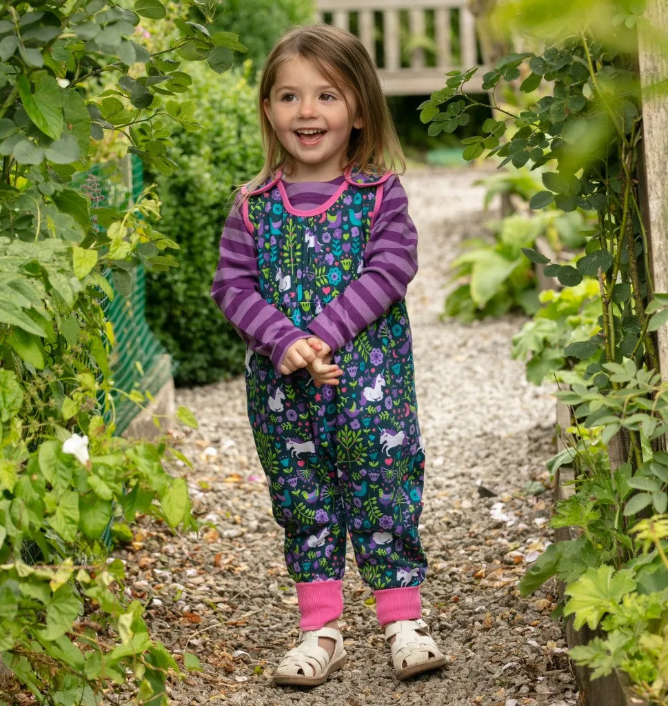 Piccalilly Dungarees - Unicorn