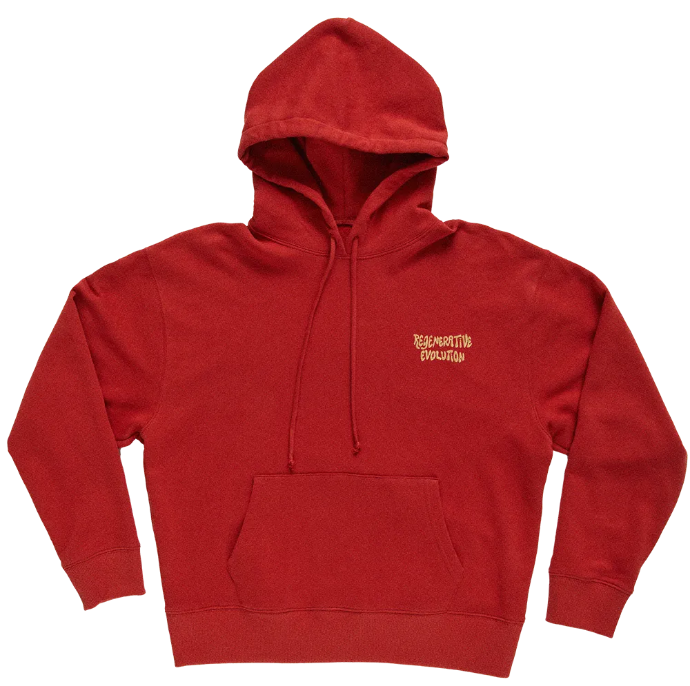 Plants Heal Hoodie | Red