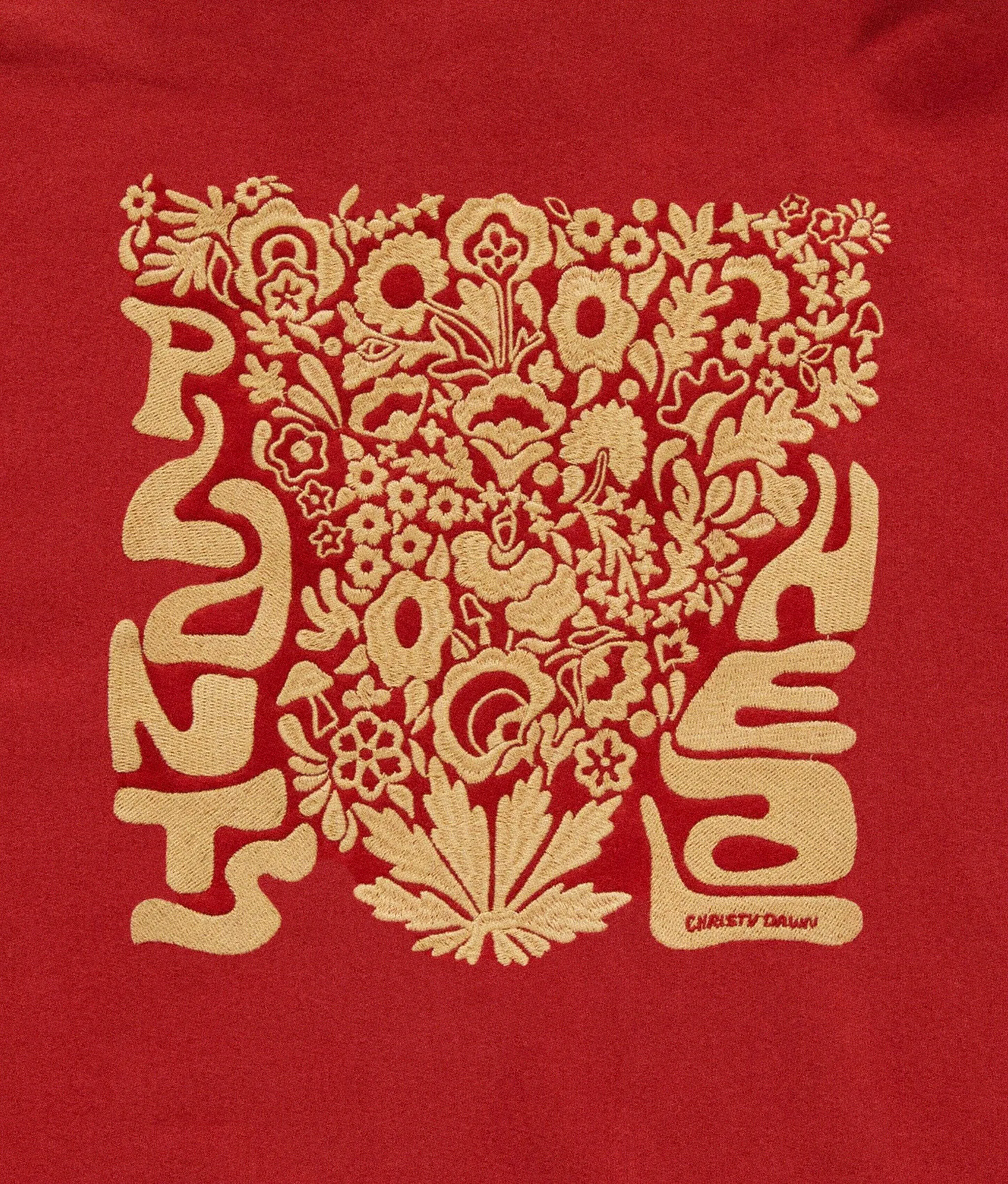 Plants Heal Hoodie | Red