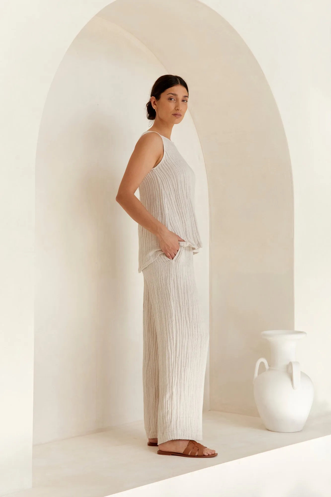 Sorrento Linen Top Natural