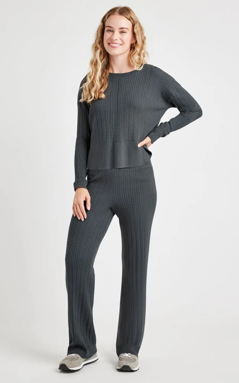 Splendid- Veronica Cable Sweater