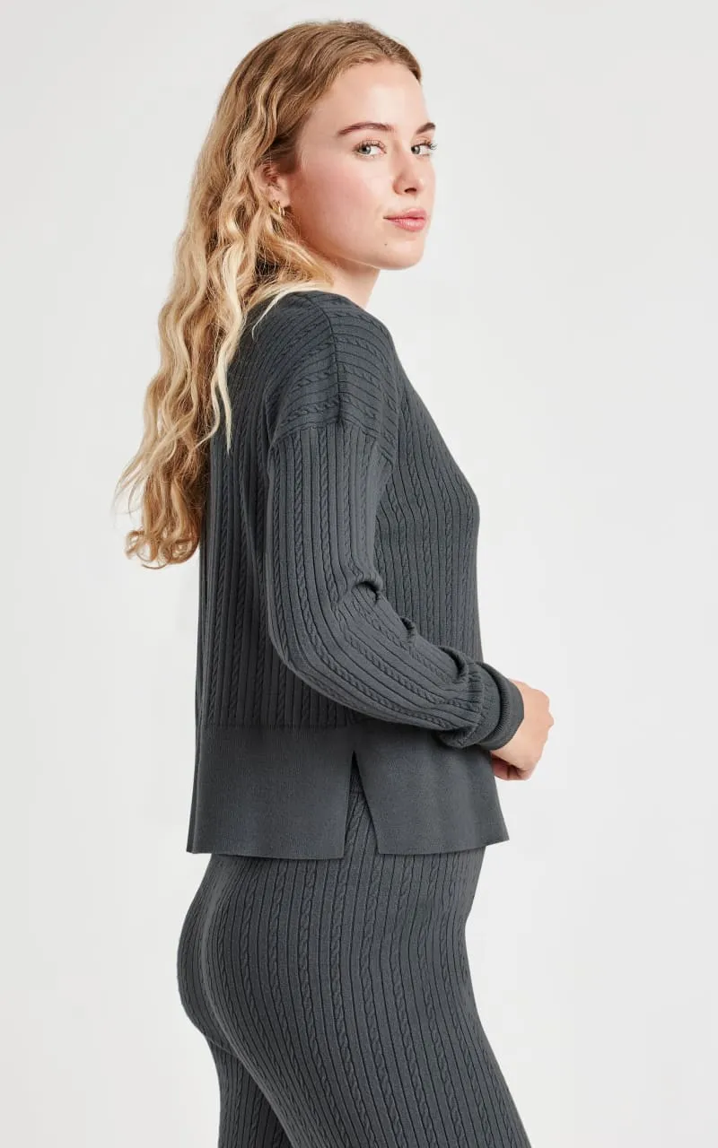 Splendid- Veronica Cable Sweater