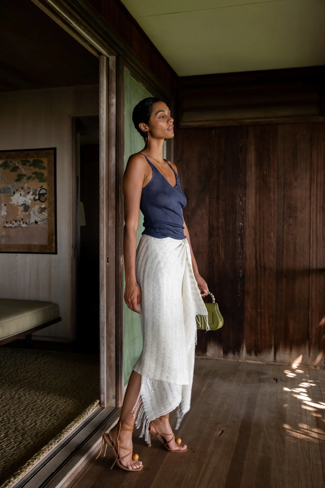 SUNSET SARONG CREAM