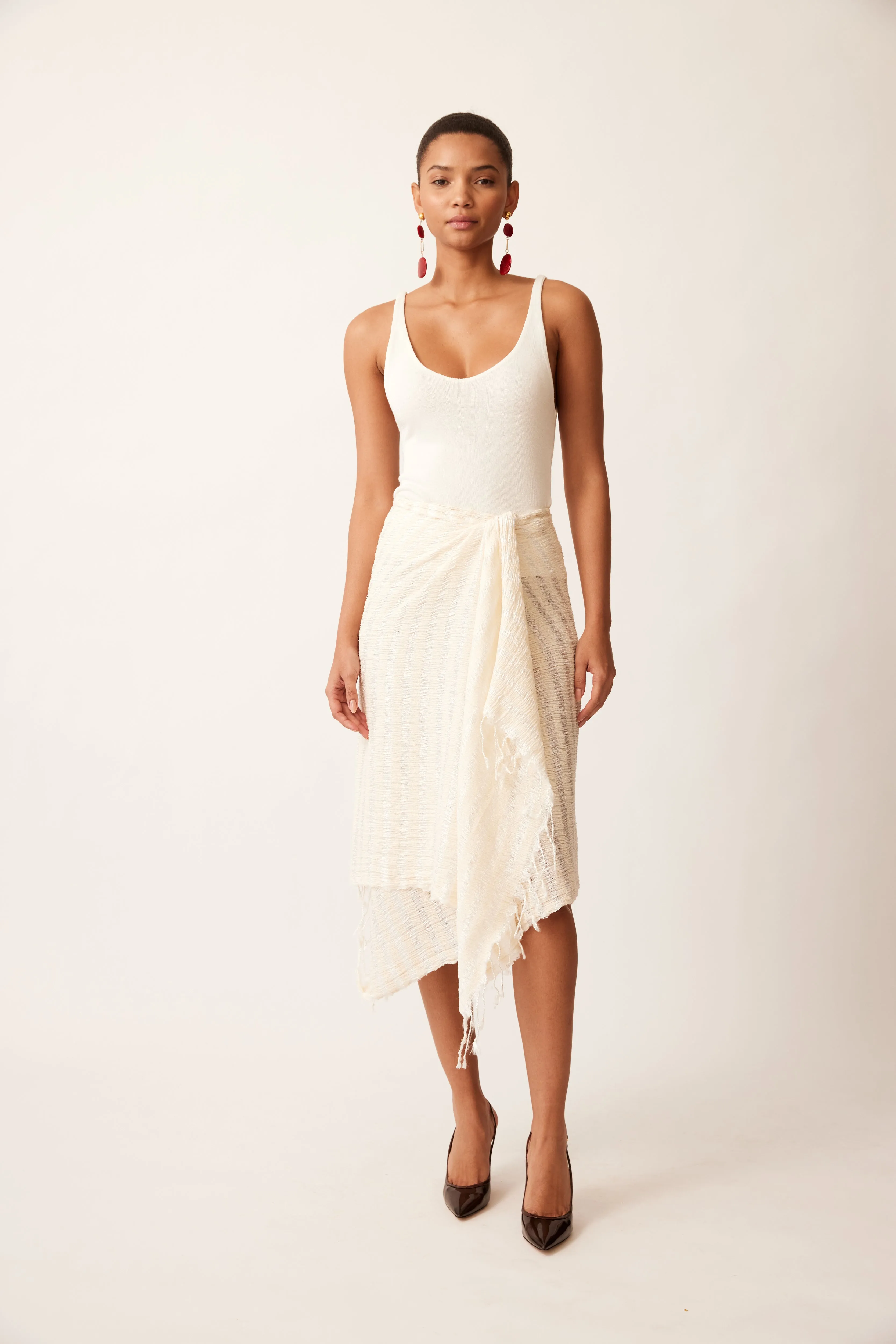 SUNSET SARONG CREAM