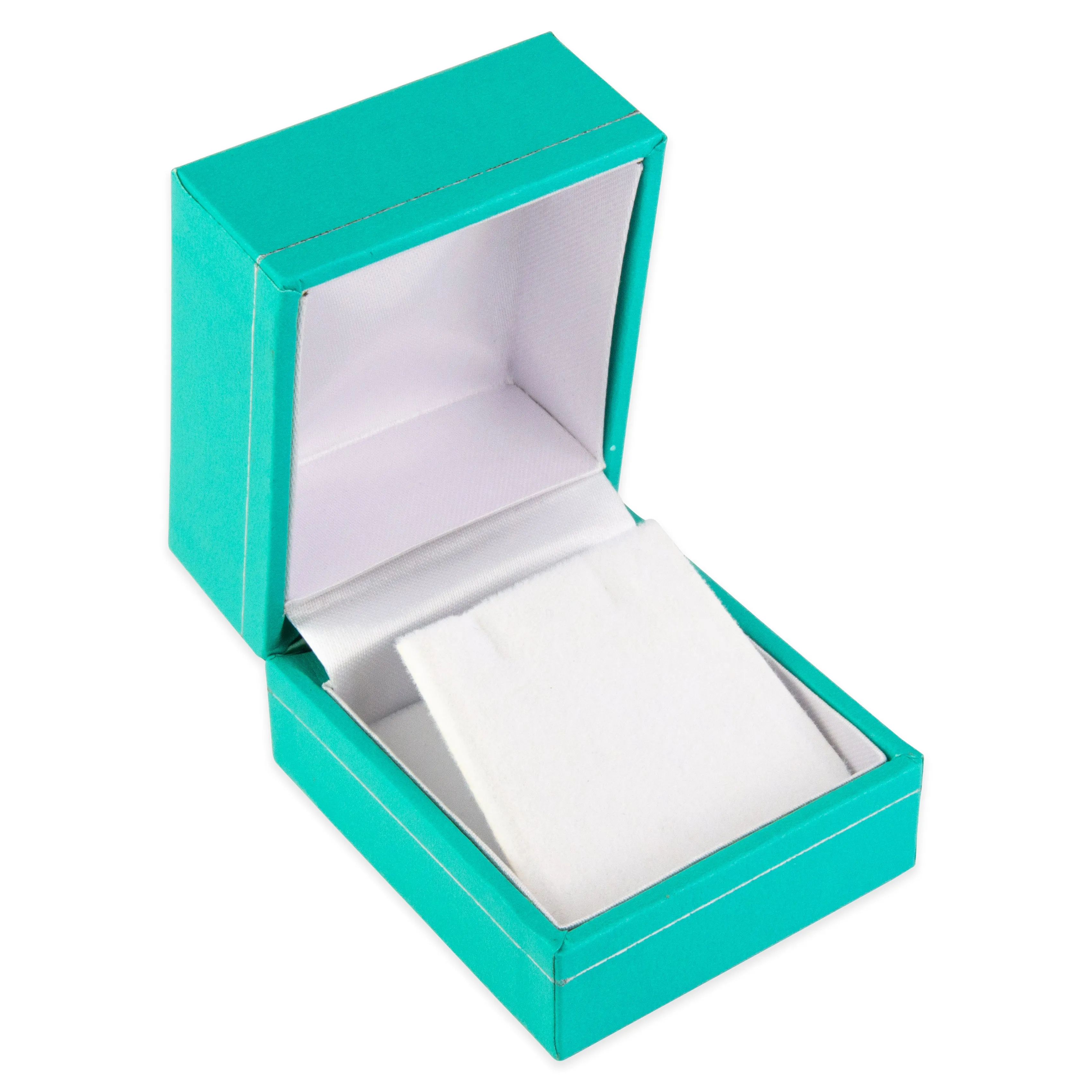 Teal Blue Earring Box