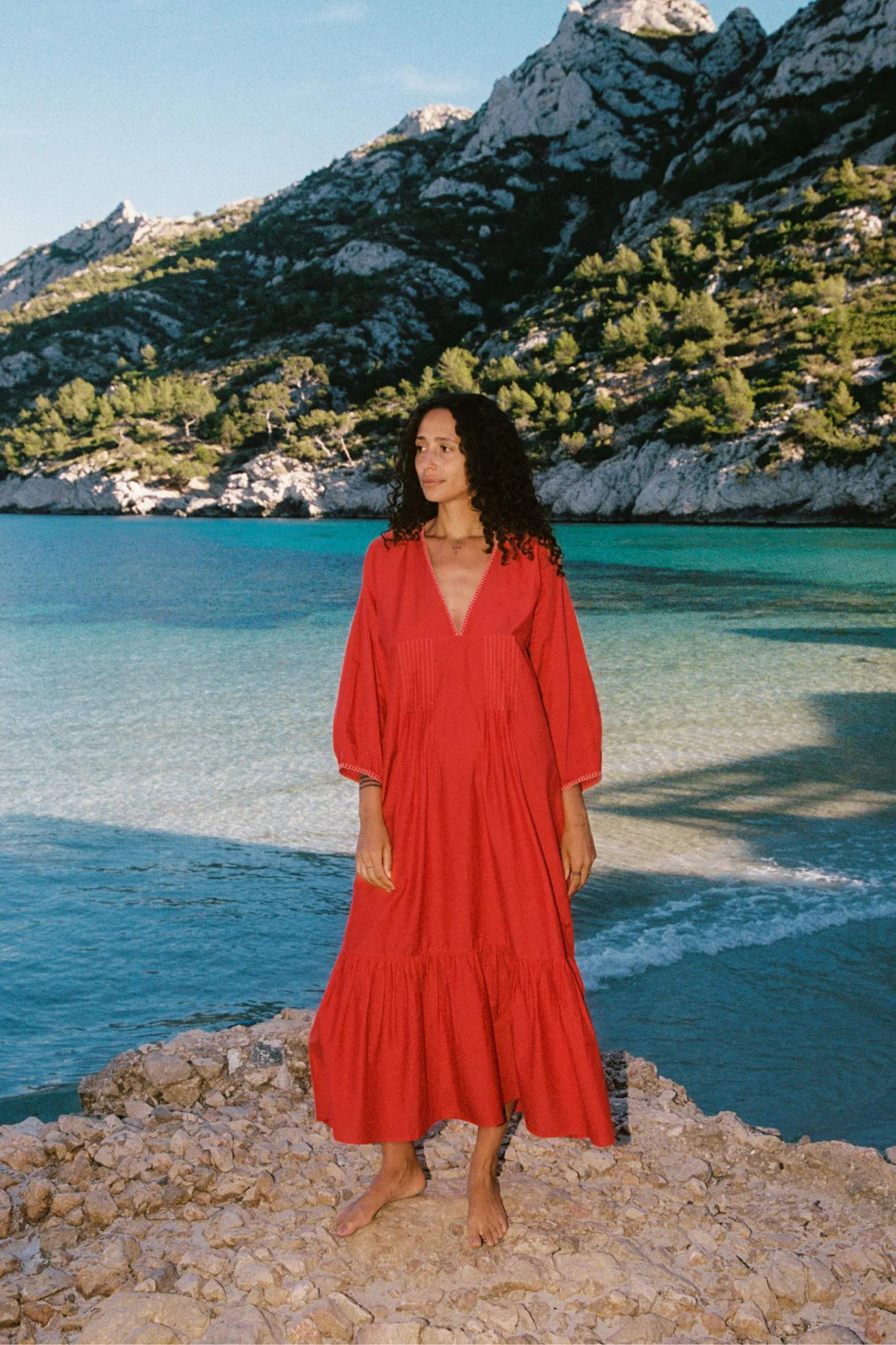 The Antonia Dress | Candy Red