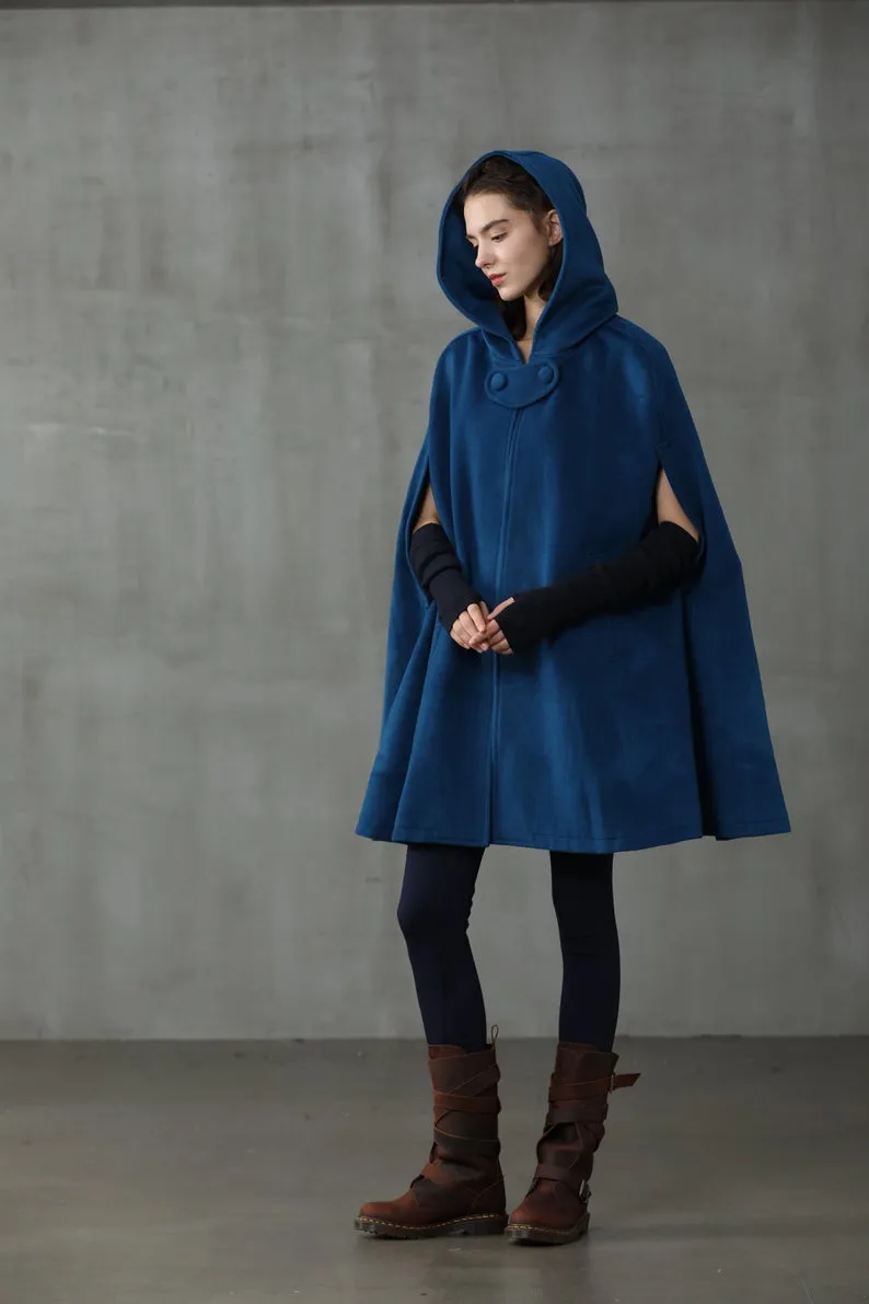 The New Yorker | Hooded Cashmere Cape