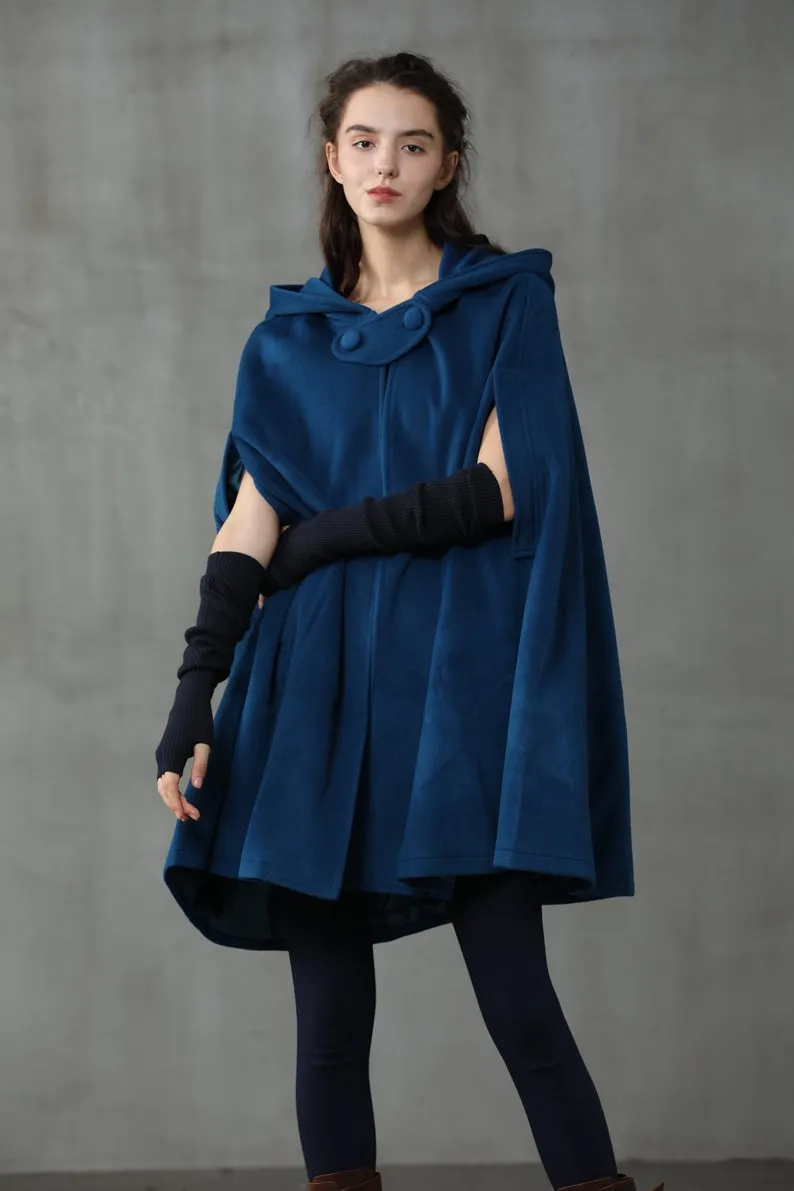 The New Yorker | Hooded Cashmere Cape