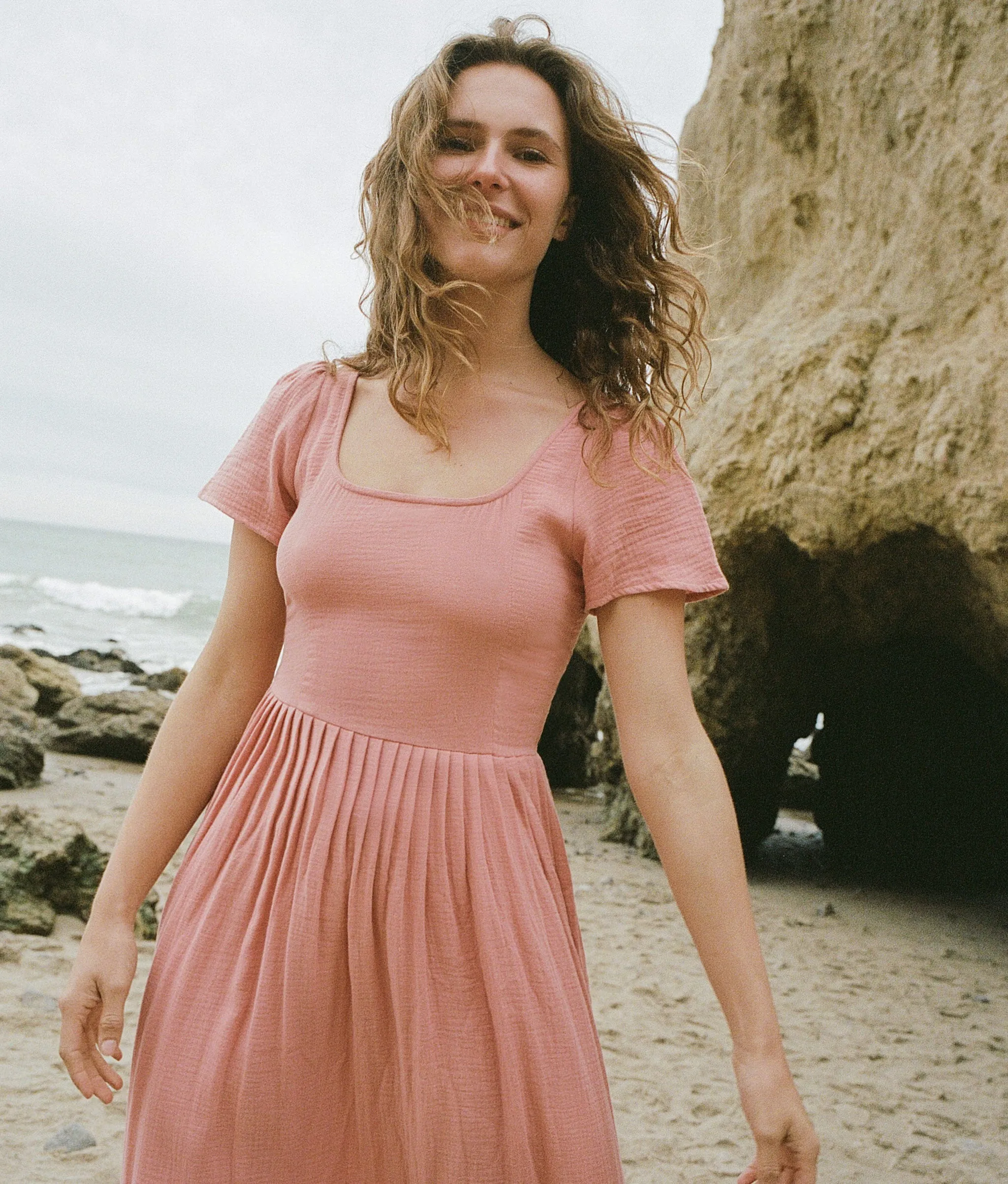 The Scarlet Dress Petites | Santa Fe Pink