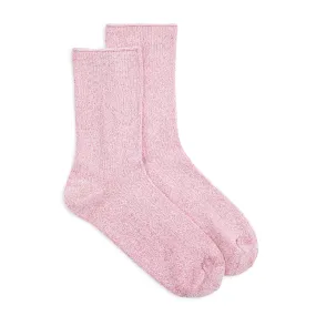 Tindra Glitter Socks: Pink
