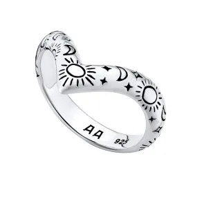 TWILIGHT - Sterling Silver Ring