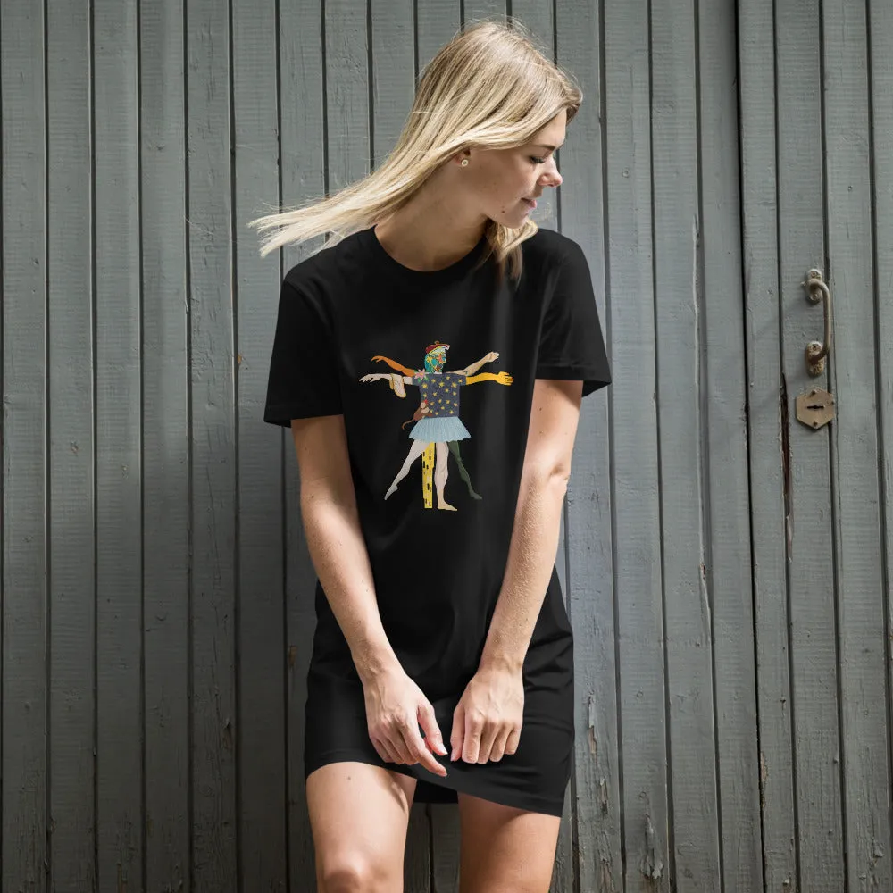 Vitruvian Organic cotton t-shirt dress