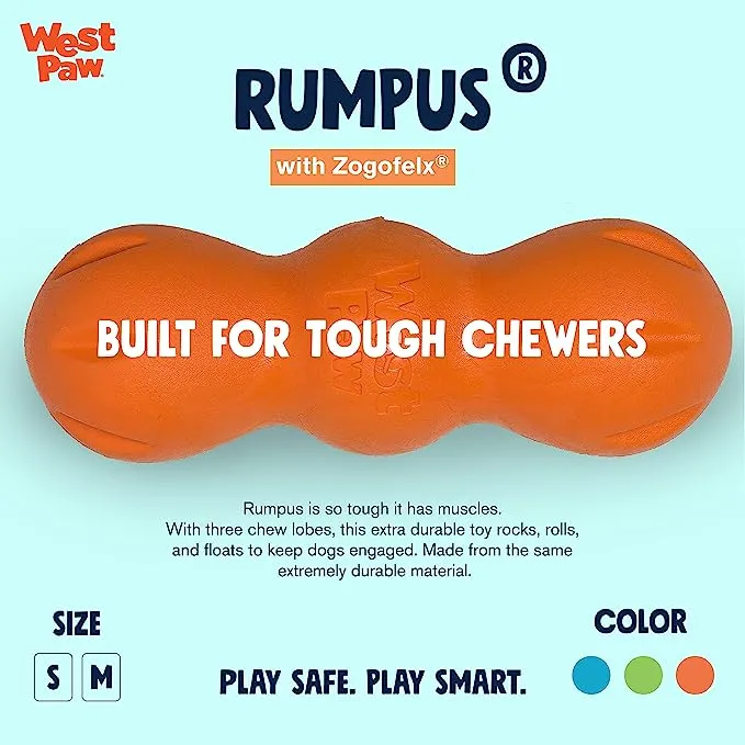 WEST PAW Zogoflex RUMPUS Dog Chew Toy
