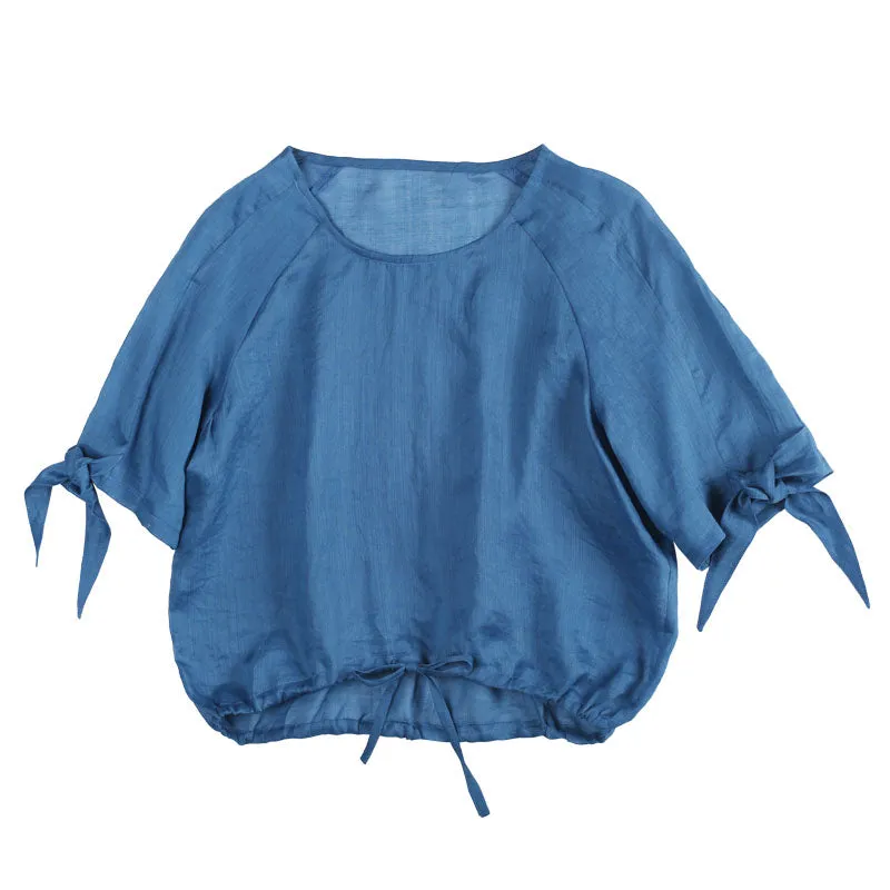 Women Casual Linen Spring Summer Autumn Women Tops SXM972811